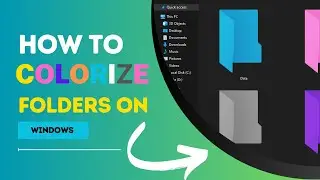 How to Change Folder Color on windows 10/11 in 2023 | Folder colorizer windows 10
