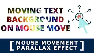Online Tutorial for Mouse Movement Parallax Effect in jQuery With Demo