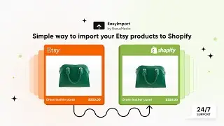 Etsy Shopify Integration | Import products from Etsy to Shopify with EasyImport app by Nexusmedia.