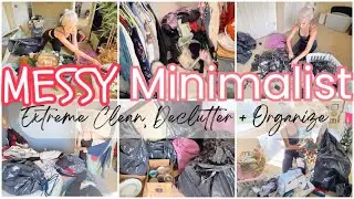 *NEW* EXTREME KONMARI DECLUTTER, ORGANIZE AND CLEANING MOTIVATION PART 3!