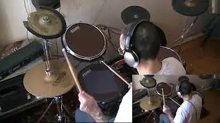 Creedence Clearwater Revival - Fortunate Son - drum cover on self-made e-drums.