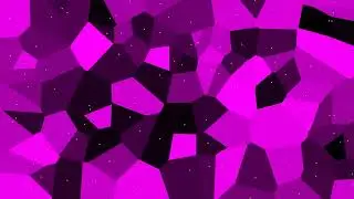 Animated Magenta Voronoi Background - 10 Minutes