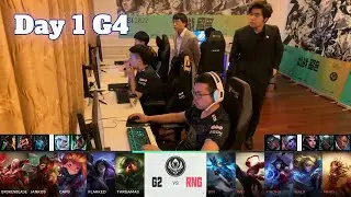 G2 vs RNG - Day 1 LoL MSI 2022 Rumble Stage | G2 Esports vs Royal Never Give Up full game