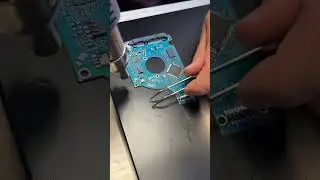 Replacing a failed hard drive ROM chip to recover data