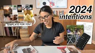 What's on My 2024 Vision Board | Business Goals, Life, Home