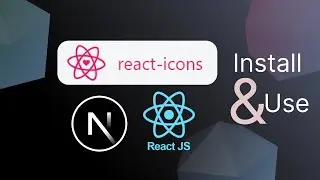 How to Install and Use React-Icons in React Js or Next Js App