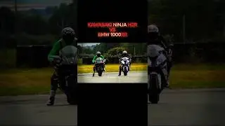 Ninja H2R VS BMW S1000 rr⚡ || DRAG RACE 🥵 #h2r #bmws1000rr