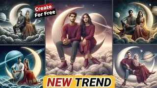 Viral Couple 3D Ai Social Media Images |New Trending Couple Ai Photo Editing |Bing Image Genrator.