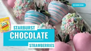 How To Make Starburst Chocolate Strawberries