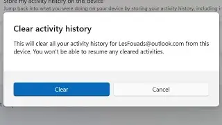 How to Clear Activity History on Windows 11 for Improved Privacy