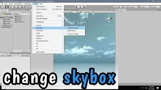 How to change skybox at runtime in unity