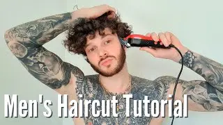 HOW TO CUT YOUR HAIR !  | MEN'S CURLY HAIR CUT TUTORIAL