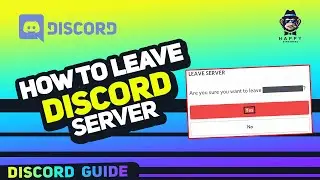 How to Leave Discord Server 2024 [New Method]