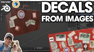 FAST Decals from Images with DECAL MACHINE for Blender!