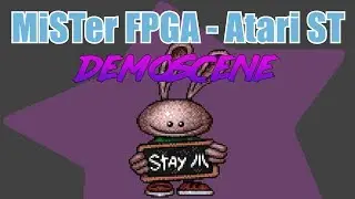 MiSTer FPGA -  Atari ST Demoscene (FX CAST Atari ST core)