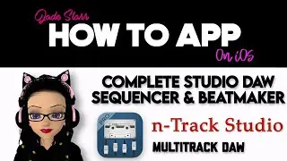 Complete Studio DAW, Sequencer & Beatmaker n-Track Studio Pro iOS - How To App on iOS! - EP 775 S11