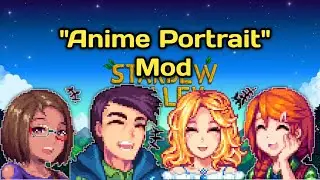 Stardew Valley Mod •|• Stardew Valley Anime Portrait Mod on Mobile (2022)