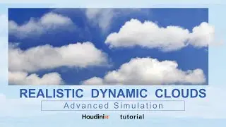 Houdini Tutorial | Realistic Dynamic Clouds - Advanced Simulation Trailer | VFX Grace