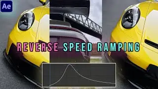 How To Make Speed Ramp + Reverse Transitions - After Effects *EASY*