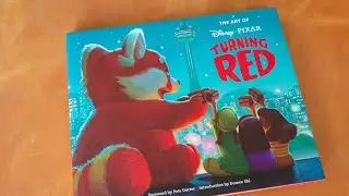 The Art of Turning Red (book flip)