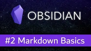 Obsidian Tutorial (Deutsch) #2 - Markdown Grundlagen