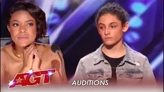 Benicio Bryant: Judges Did NOT Expect This Shy Boy’s Voice | Americas Got Talent 2019