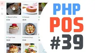 #39 Crop function | Simple point of sale app in php & javascript | Quick programming tutorial