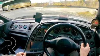 Single Turbo Supra POV Drive Home! | 600hp Screamer Pipe Teaser