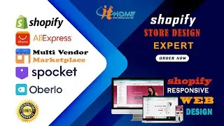 We will Build Modern Shopify Dropshipping or Multi-vendor Website