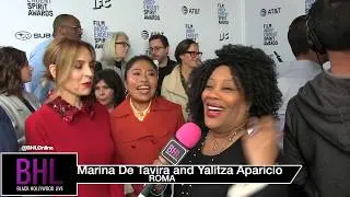 Yalitza Aparicio and Marina De Tavira | Spirit Awards Brunch 2019