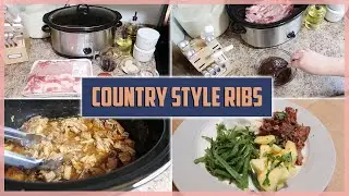 Crockpot Country-style Ribs