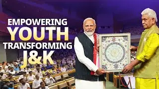 LIVE: PM Modi attends Empowering Youth, Transforming J&K programme in Srinagar