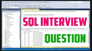 SQL SPECIAL Interview Question | GROUP | DISTINCT | INNER QUERY