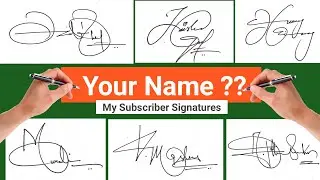 ✔️ Best Signature For My Name | Signature Creator | Signature Style [ 