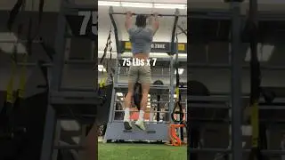 75 Lbs x 7 Reps #gym