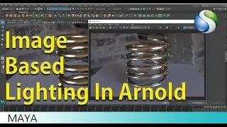 Image based Lighting in Arnold - Maya 2018