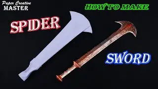 How to make the Spider Sword out of paper