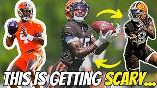 Deshaun Watson & The Cleveland Browns Looked TERRIFYING In OTAs.... Browns OTAs Highlights