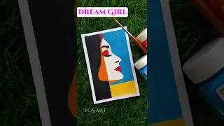 ✨️Dream Girl | Beauty lady painting #shorts #beauty #fashion #trending