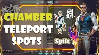 Best Chamber Teleport Setups on Split | Chamber Guide and Teleport Spots | chamber tips and tricks