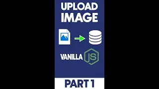 Upload images with vanilla Node JS | Node JS Tutorial | Part 1