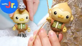 Octonauts Toy Play: Paani Rescues a Baby Goose! Netflix Jr