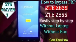 RETIRE ID ZTE Z835, Z982, Z855, Z851M, Z965 #bypass #FRP #ID #google #AYDI #AIDI #zte #z835 #Z982