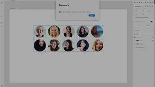 UI Face Plugin in Adobe XD, Generate avatars in your design mockups