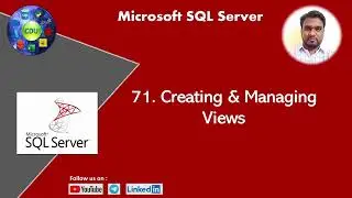 71. Creating & Managing Views