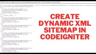 How to Create Dynamic XML Sitemap in PHP