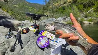 How to Fish Trout for Beginners in Rivers and Streams * Catch and Cook *