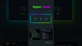 Digital Clock   Source codes   https   github com anaslaghrissi  