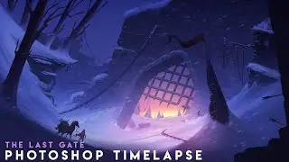 The Last Gate | Photoshop Timelapse | Fantasy Concept Art