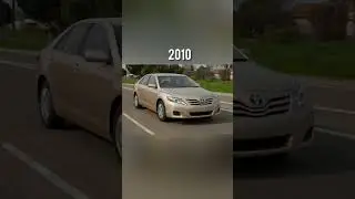 Evolution of Toyota Camry ( 1983 - 2022 )#shorts